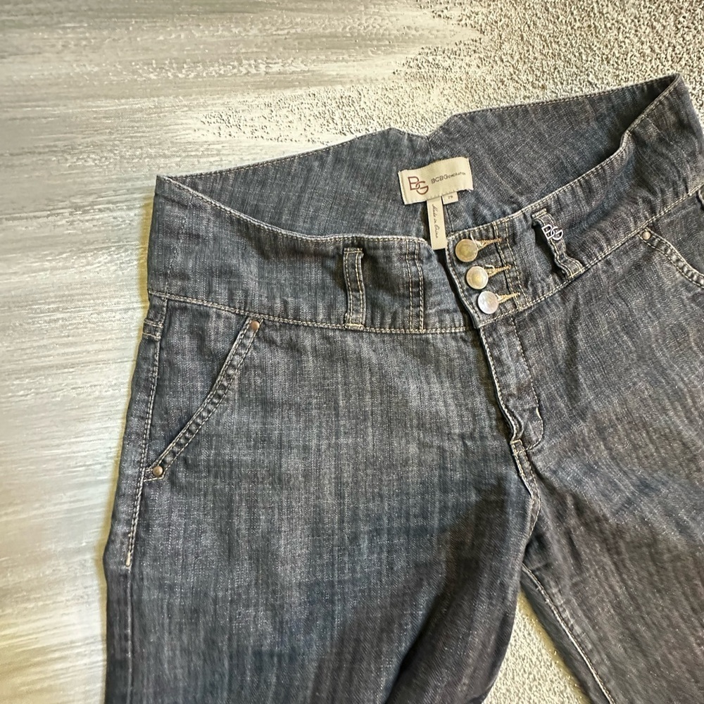 rag & bone Dark Blue Flare Jeans - Picture 3 of 14